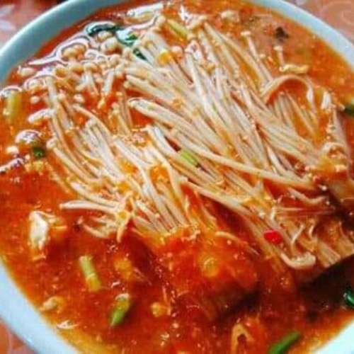 Seblak enoki