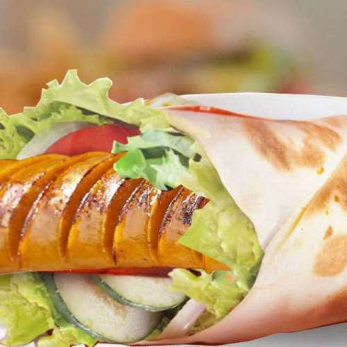 Kebab sosis jumbo