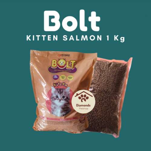 Pakan kucing bolt kitten salmon