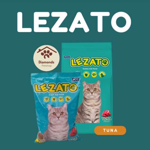 Pakan kucing lezato adult tuna