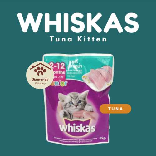 Whiskas sachet kitten tuna (2-12month)