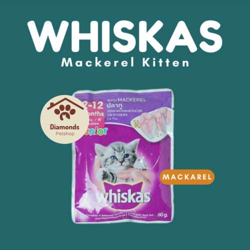Whiskas sachet kitten mackerel (2-12month)