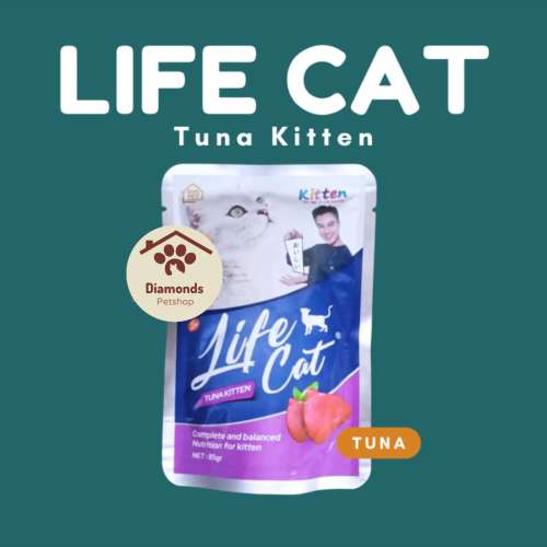Life cat sachet kitten tuna