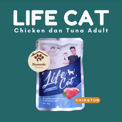 Life cat sachet adult chicken&tuna