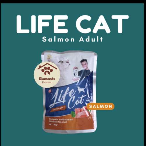 Life cat sachet adult salmon