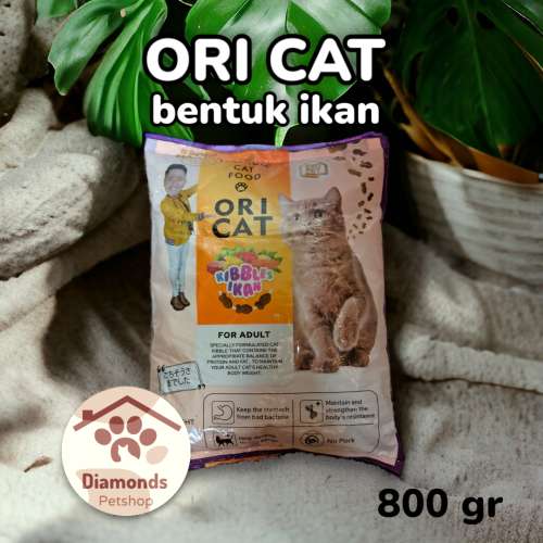ORI CAT bentuk ikan, for adult