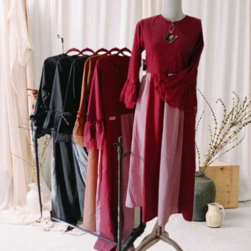 Gamis Remaja "Kriya" Katun