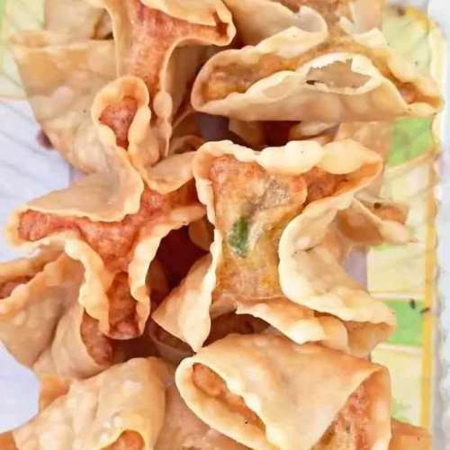 Kulit pangsit goreng