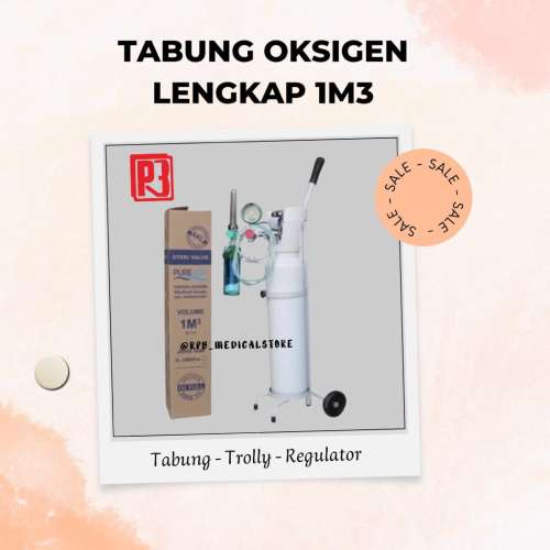 Oksigen 1m3 Lengkap