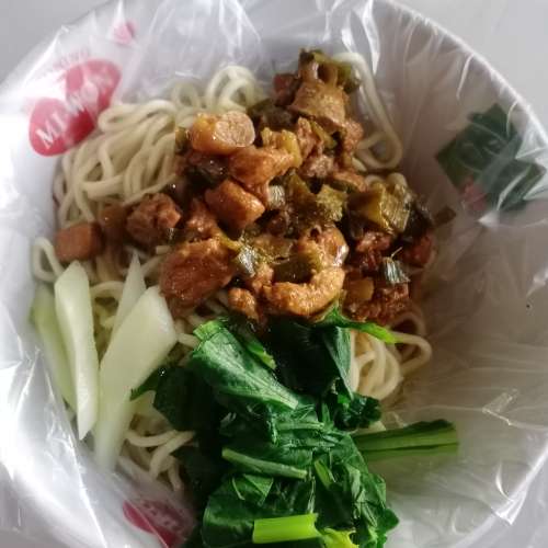 Mie ayam biasa