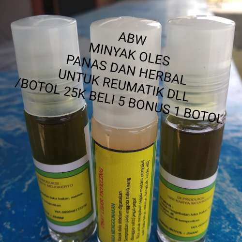 NYERI SENDI (Minyak Oles)