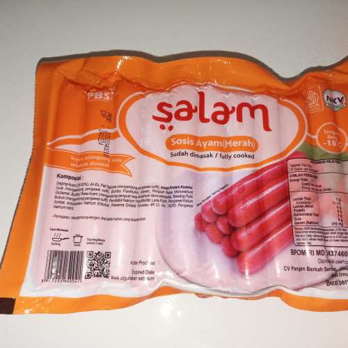 Sosis Salam Ayam Merah