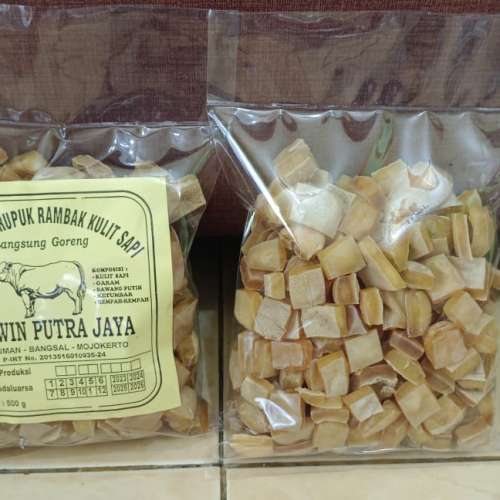Kerupuk Krecek Rambak Kotak