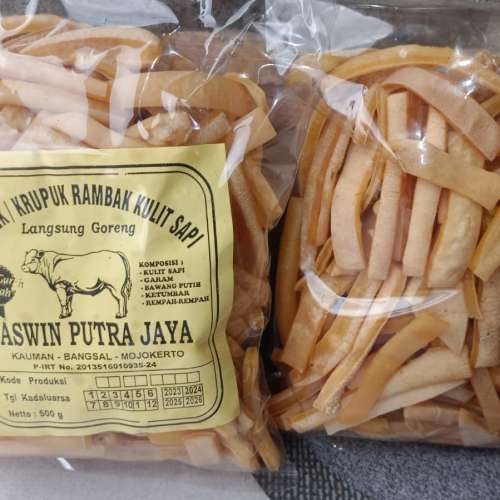 Kerupuk Krecek Rambak Stik