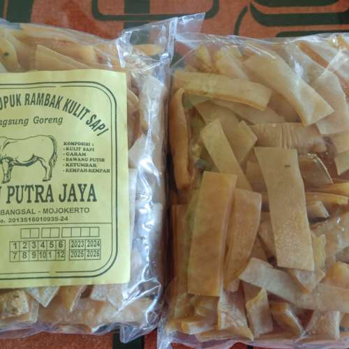 Kerupuk Krecek Rambak Lebar (Pritisan)