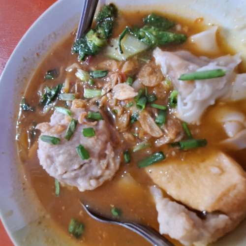 Seblak Bakso Lengkap