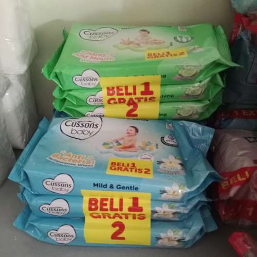 Tisu basah promo dpt 3