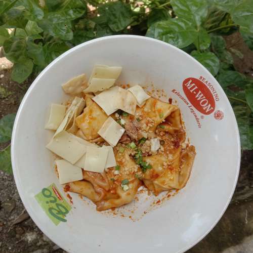 Wonton basah,kering,goreng