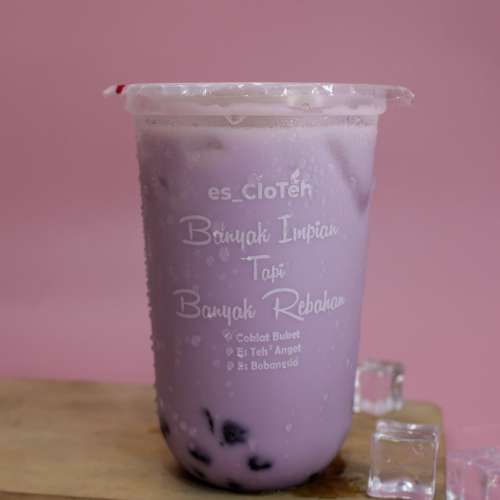 Taro boba milk series
