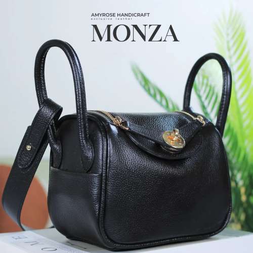 MONZA tas wanita kulit asli