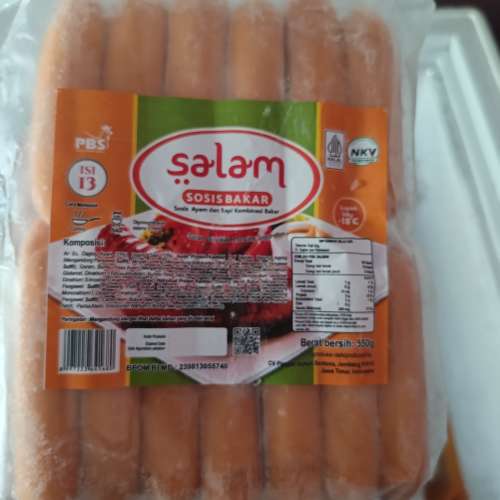 Salam sosis bakar mini isi 13