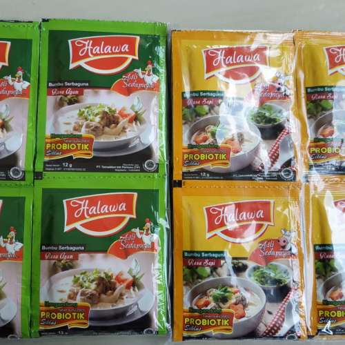 1 pack /2 renteng / 24 sachet HALAWA BUMBU