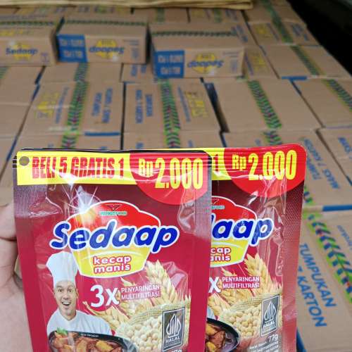 Kecap sedaap 2000 dpt 6