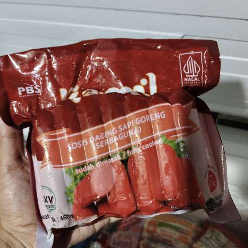Kamil sosis sapi merah