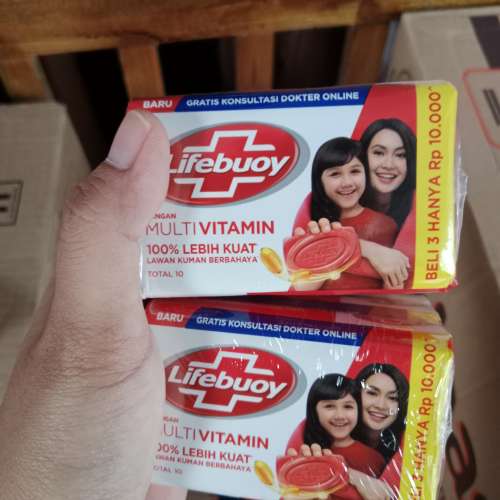 Sabun batangan lifebuoy isi 3