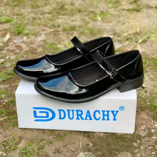 Mr. U - SEPATU PANTOFEL WANITA GLOSSY/SEPATU PASKIBRA/SEPATU CEWEK