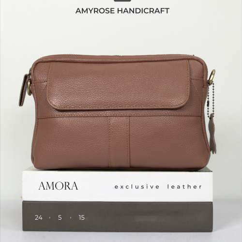 AMORA clutch leather (polos)