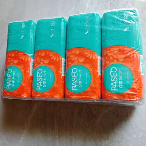 Tisu wajah paseo 1 pack 200 sheet