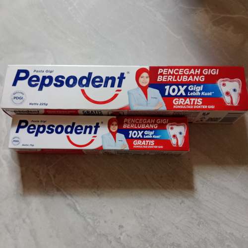 Pepsodent 75gr & 225 gr