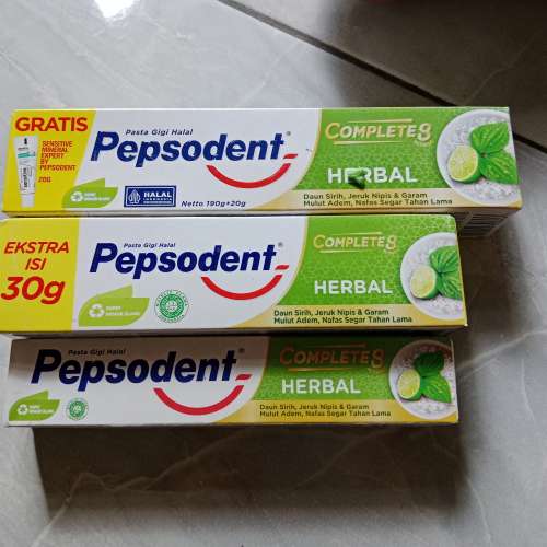 Pepsodent herbal 75 gr/150 gr/190 gr