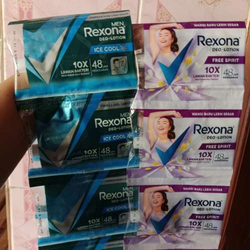 Rexona bisa ecer atau renteng