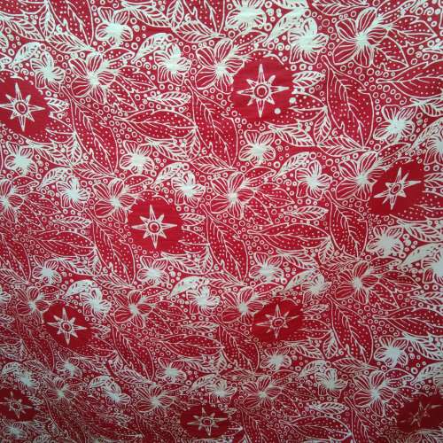 Batik merdeka merah putih
