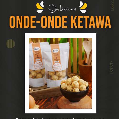 Onde-onde ketawa Flanella