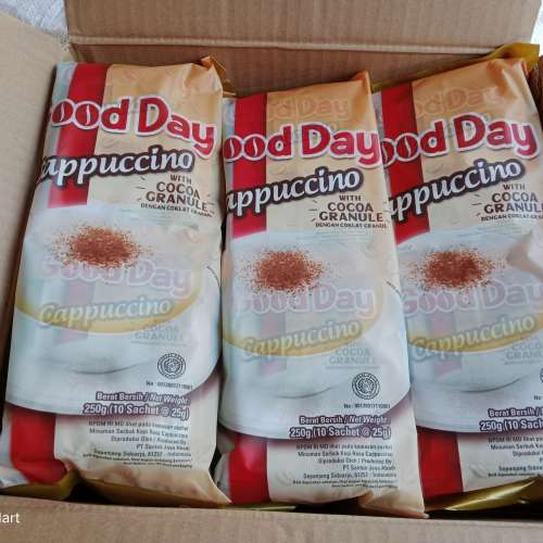 Good day cappuccino 1 pak isi 10