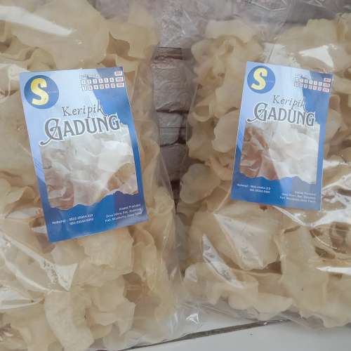 Keripik Gadung mentah Sunaja 500 gr