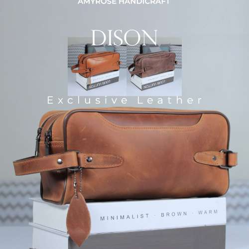 DISON handbag leather (polos) unisex