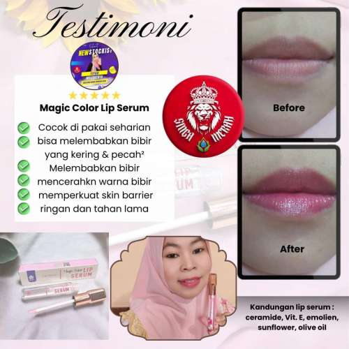 MAGIC LIP SERUM dapat 3 lip