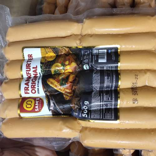 Sosis bakar Sams Choice isi 13