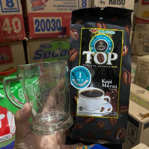 Kopi top gelas