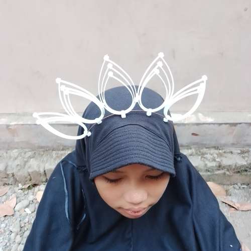 Hiasa Kepala Bando Mahkota Wanita Crown Princess