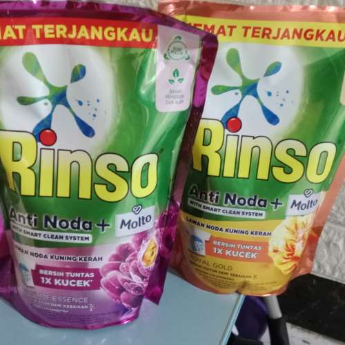 Rinso cair 510ml ( habis)