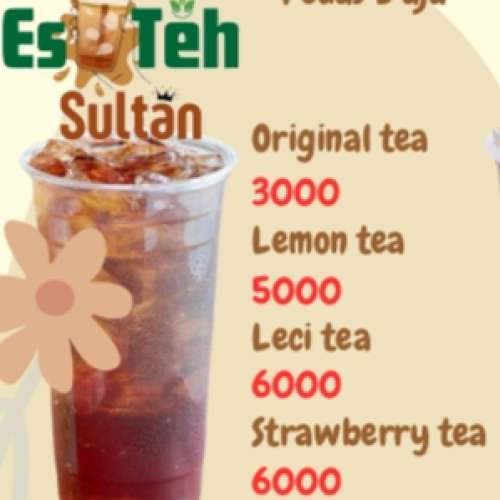 Es teh sultan