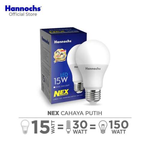 Hannochs Lampu LED NEX 15 watt CDL - Putih
