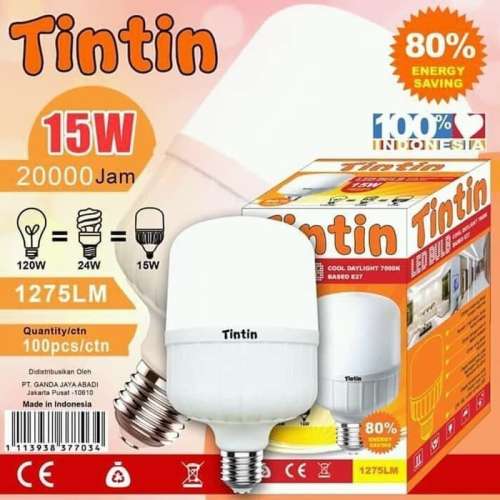 LED Tintin 15 watt
