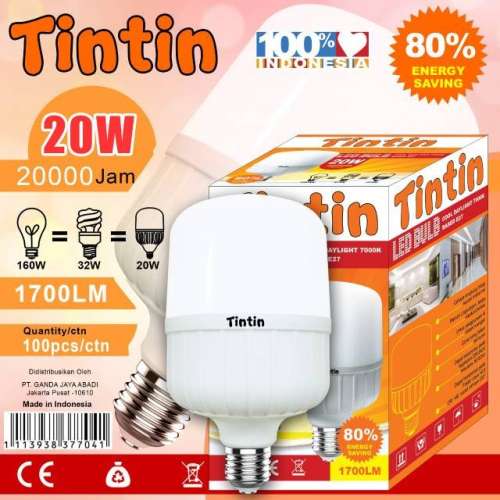 LED Tintin 20 watt