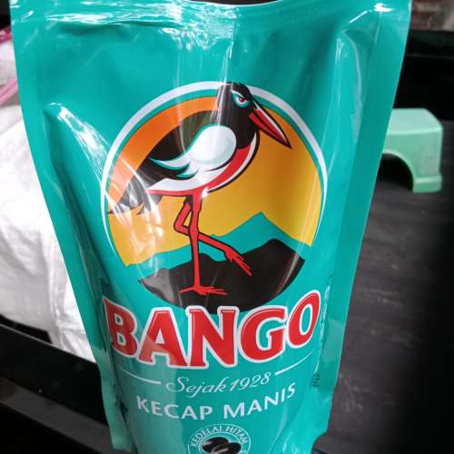 Kecap bango refill 520ml / 720g ( kosong)